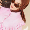 Soft Touch Series Scarf Brown - Image 6