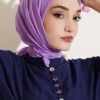 Soft Touch Series Scarf Lilac – Image 2
