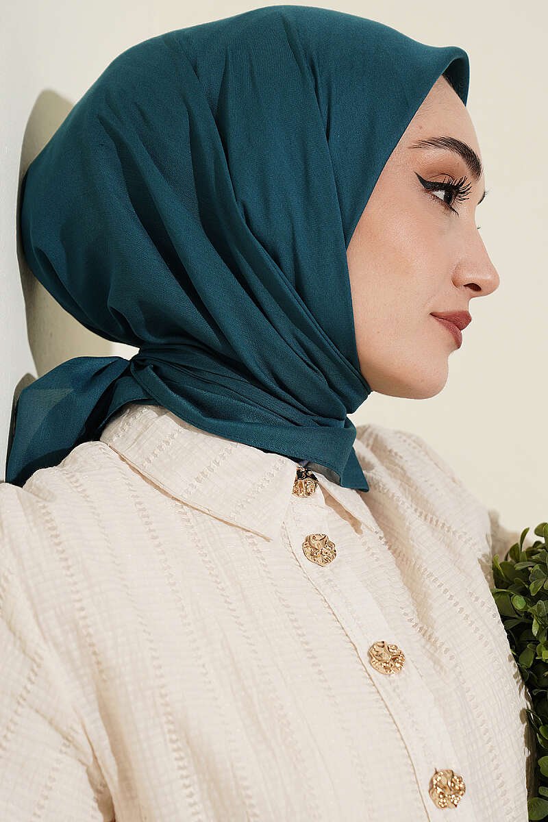 Soft Touch Series Scarf Petrol – Image 2