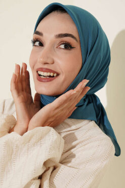 Alternative view of Soft Touch Series Scarf Petrol