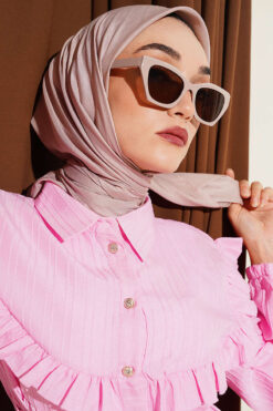 Alternative view of Soft Touch Series Scarf Powder Pink