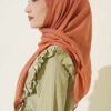 Soft Touch Series Scarf Peach - Image 3