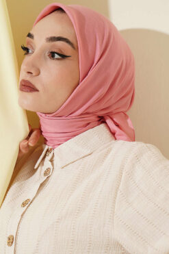 Alternative view of Soft Touch Series Scarf Pink