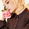 Soft Touch Series Scarf Salmon – Image 2