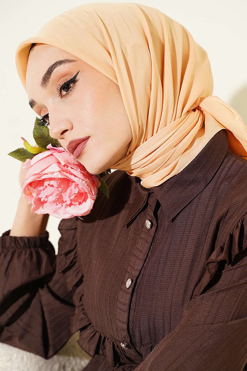 Soft Touch Series Scarf Salmon – Image 2