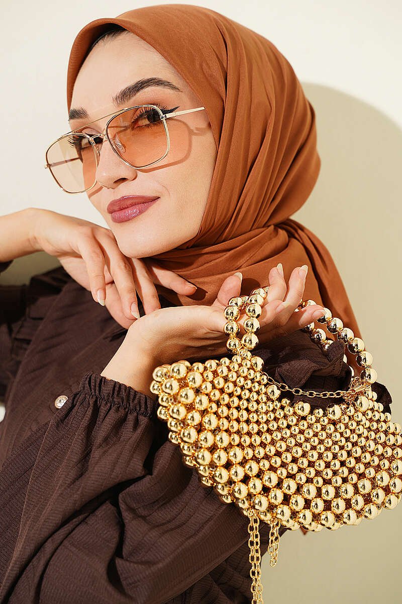 Soft Touch Series Scarf Brown - الصورة 6