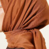 Soft Touch Series Scarf Brown - Image 4