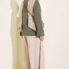 Turkish Coffee Printed Tunic Khaki - Afbeelding 3