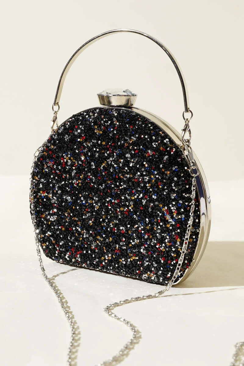 Embellished Oval Evening Clutch Assorted
