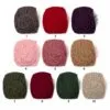 Tulle Rose Hijab Cap بالجملة colour chart — 10 numbered colours (1–10)
