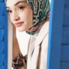 Vera Ethnic Patterned Scarf Beige
