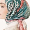 Vera Ethnic Patterned Scarf Beige - Afbeelding 4