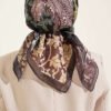 Vera Ethnic Patterned Scarf Chestnut – Bild 3