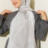 Vera Series Bamboo Crinkle Shawl Grey - Image 2