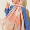 Vera Series Bamboo Crinkle Shawl Latte - Imagen 2