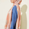 Vera Series Bamboo Crinkle Shawl Latte - Imagen 3