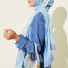 Vera Series Bamboo Crinkle Shawl Blue - immagine 3