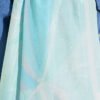 Vera Series Bamboo Crinkle Shawl Turquoise - Afbeelding 4