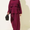 Two-Piece Set Plum