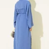 Star Accessory Long Tunic Two-Piece Set Indigo - Image 3