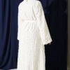 Ruffled Collar Lace Dress Ecru – Bild 3