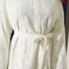 Ruffled Collar Lace Dress Ecru – Bild 4
