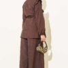 Two-Piece Set Brown - Image 3