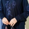 Embroidered Sequin Tunic Navy Blue – Image 4