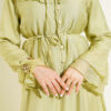Ruffled Collar Brit Buttoned Two-Piece Set with Hem Edge Hazel - Image 4