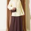 Side-Slit Tailored Shirt Yellow – Image 2