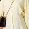 Side-Slit Tailored Shirt Yellow – Image 4