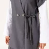 Side Tie Vest Set - immagine 4