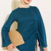 Side Drawstring Tunic Petrol