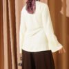 ⁦Side Drawstring Tunic Yellow⁩ - الصورة ⁦3⁩