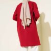 Side Slit Basic Tunic Burgundy – Image 3