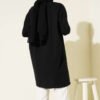 Side Slit Basic Tunic Black – Image 3