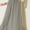 Basic French Terry Two-Piece Set with Side Pockets and Hem Edge Mint