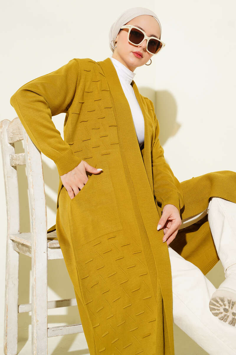 Side-Seamed Tied Cardigan Hazel - Image 5