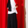 Button Detail Side Shirt White - immagine 3