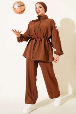 Two-Piece Set Brown