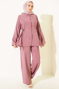 Alternative view of Two-Piece Set Rose Dust