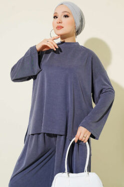 Alternative view of Two-Piece Set Indigo