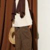 Split Detail Wide Sleeve Tunic Beige - Image 3