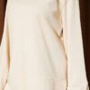 Split Detail Wide Sleeve Tunic Beige - Image 4