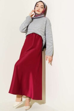 Alternative view of Zebra Print Knitted Sweater Grey