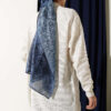 Zebra Print Knit Cardigan Ecru – Image 3
