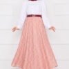 Chain Pattern Lace Skirt