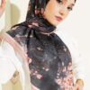 Floral Soft Scarf Latte