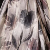 Watercolor Pattern Bamboo Crinkle Scarf Grey - immagine 4