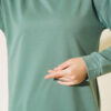Long Tunic with Emblem Detail Hazel – Image 4